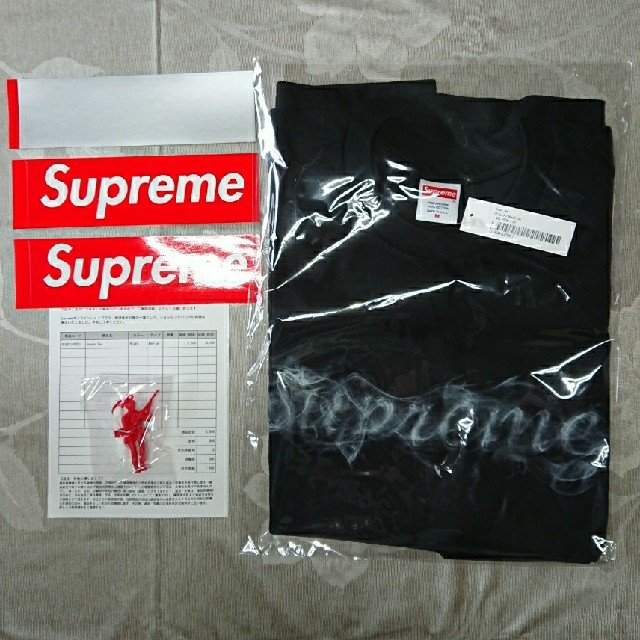 Supreme(シュプリーム)のSupreme 19FW Week1 Smoke Tee Black M メンズのトップス(Tシャツ/カットソー(半袖/袖なし))の商品写真