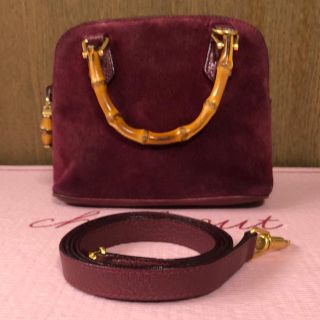 グッチ(Gucci)の☆T.I様専用☆GUCCI バンブーミニショルダー(ショルダーバッグ)