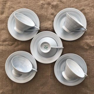 ノリタケ(Noritake)のカップ＆ソーサー 5客セット(グラス/カップ)