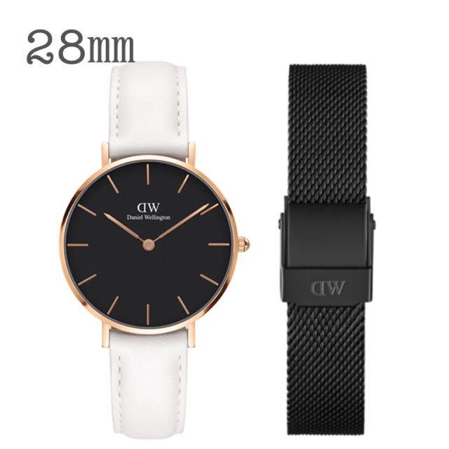 Daniel Wellington - 【28㎜】ダニエル ウェリントン腕時計 DW285+ベルトSET《3年保証付》の通販 by wdw6260｜ダニエルウェリントンならラクマ