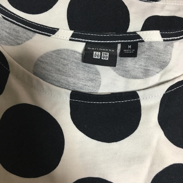 marimekko(マリメッコ)のマリメッコ ユニクロ 半袖ワンピース レディースのワンピース(ロングワンピース/マキシワンピース)の商品写真