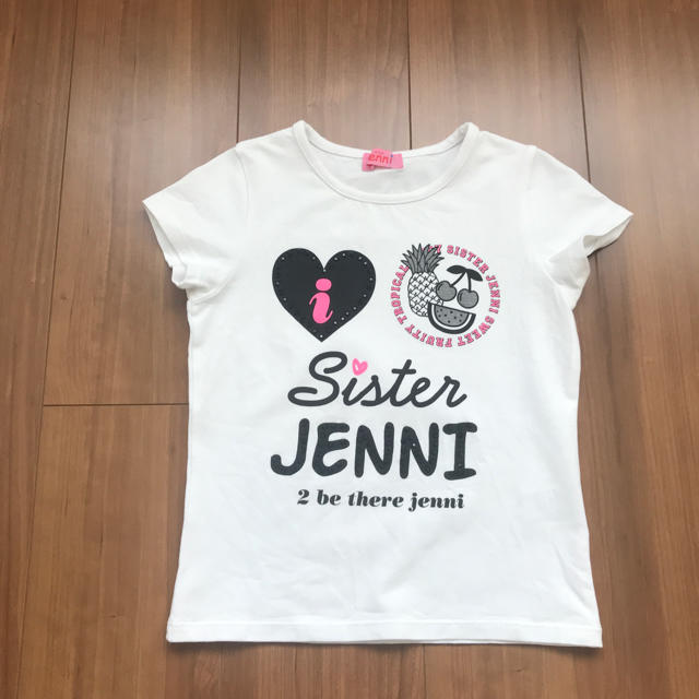 JENNI(ジェニィ)のJENNI Tシャツ 120 白 キッズ/ベビー/マタニティのキッズ服女の子用(90cm~)(Tシャツ/カットソー)の商品写真