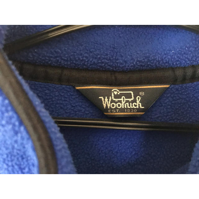 WOOLRICH(ウールリッチ)のWOOLRICH POLARTEC フリースジャケット ブルー メンズのジャケット/アウター(ブルゾン)の商品写真