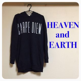 ヘブンアンドアース(HEAVEN and Earth)のヘブンアンドアース♡パーカーワンピース(ミニワンピース)