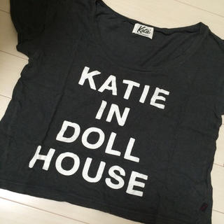 ケイティー(Katie)のkatie☆限定クロップTee着画有り(Tシャツ(半袖/袖なし))