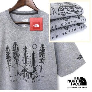 ザノースフェイス(THE NORTH FACE)のUSモデル★RV Camper S/S TEE Tシャツ 袖ロゴ/ot2988L(Tシャツ/カットソー(半袖/袖なし))