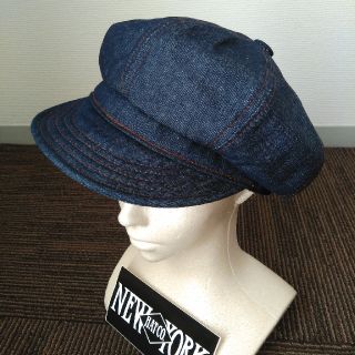 ニューヨークハット(NEW YORK HAT)のニューヨークハット　男女兼用　デニム　キャスケット(キャスケット)