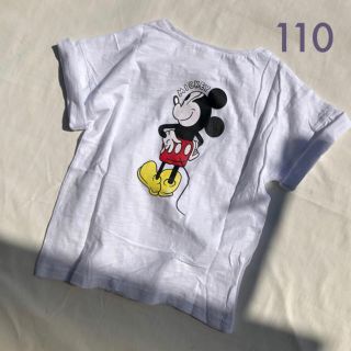 sale!!《110サイズ》ヴィンテージ バックミッキー Tシャツ(Tシャツ/カットソー)