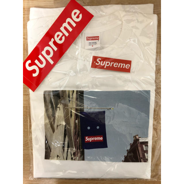 19FW Supreme Banner Tee