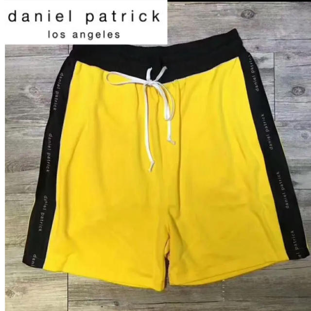 daniel patrick ダニエルパトリック イエロー ショーツ - ショートパンツ