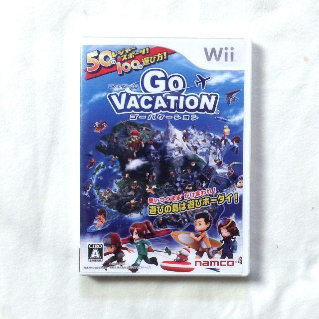 Wii GO VACATION エンタメ/ホビーのゲームソフト/ゲーム機本体(家庭用ゲームソフト)の商品写真