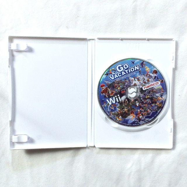 Wii GO VACATION エンタメ/ホビーのゲームソフト/ゲーム機本体(家庭用ゲームソフト)の商品写真