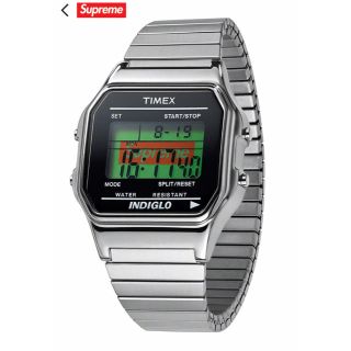 シュプリーム(Supreme)の19AW Supreme Timex Digital Watch silver(腕時計(デジタル))