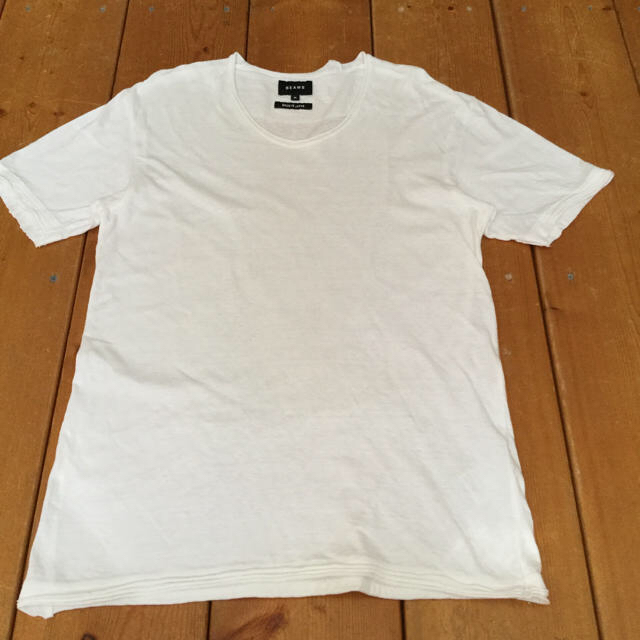 BEAMS(ビームス)のビームス 白Ｔシャツ メンズのトップス(Tシャツ/カットソー(半袖/袖なし))の商品写真