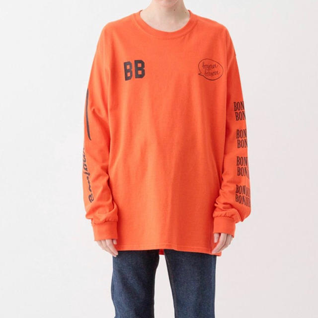 【bonjour bonsoir】LONG SLEEVE TEE ロンT