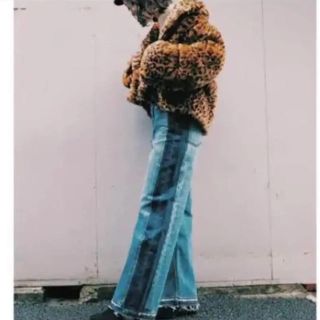 マウジー(moussy)のSIDE LINE denim サイドライン(デニム/ジーンズ)