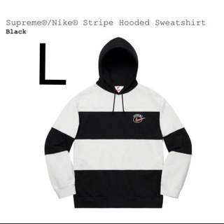 シュプリーム(Supreme)のSupreme × Nike  Stripe Hooded Sweatshirt(パーカー)