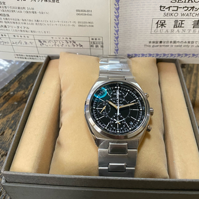 SEIKO SUS 7T62-0AA0、バンド新品に交換済み。日本製