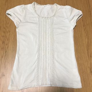 レース Tシャツ トップス カットソー(Tシャツ(半袖/袖なし))