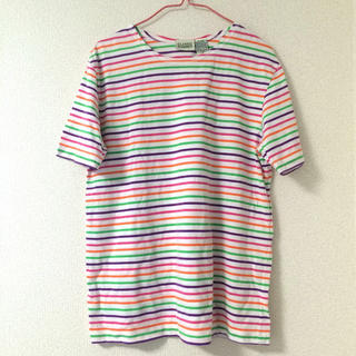 サンタモニカ(Santa Monica)のsantamonica ボーダーTシャツ(Tシャツ(半袖/袖なし))