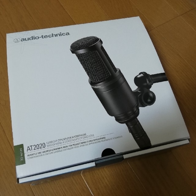 audio-technicaコンデンサーマイクロホン AT