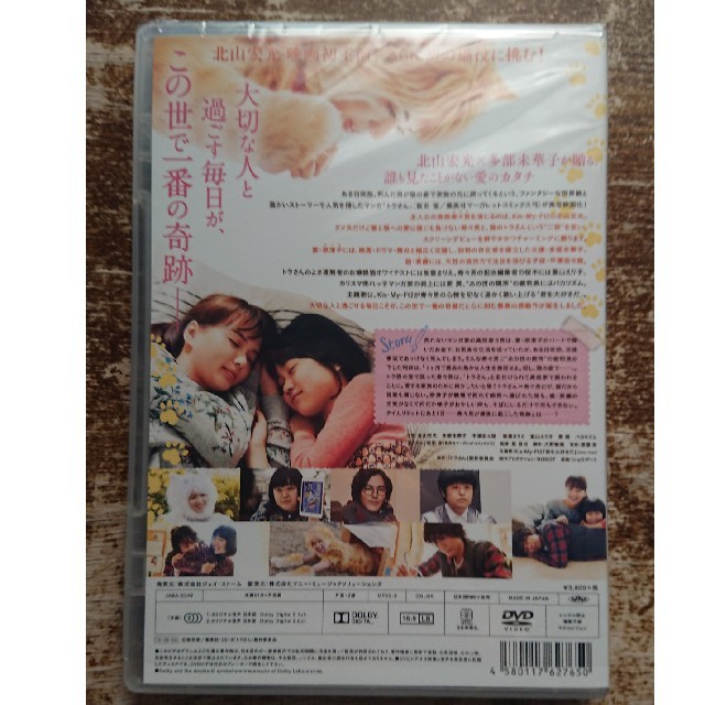Kis-My-Ft2(キスマイフットツー)の映画「トラさん〜僕が猫になったワケ〜」通常版 DVD エンタメ/ホビーのDVD/ブルーレイ(日本映画)の商品写真