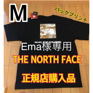 ザノースフェイス(THE NORTH FACE)の新品 THE NORTH FACE Tシャツ カモフラ 黒 M L 2点(Tシャツ/カットソー(半袖/袖なし))