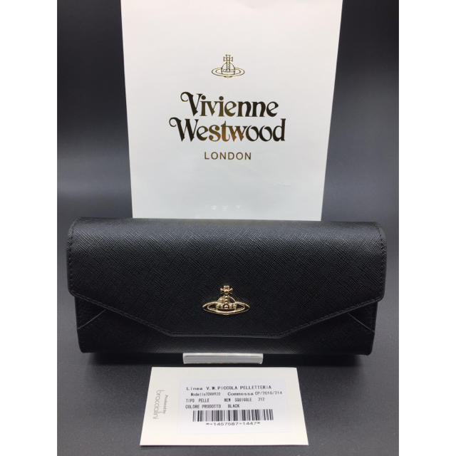 Vivienne Westwood - ヴィヴィアンウエストウッド 長財布 ブラック 折り財布 新品 特価 黒 920の通販 by M's shop     ｜ヴィヴィアンウエストウッドならラクマ