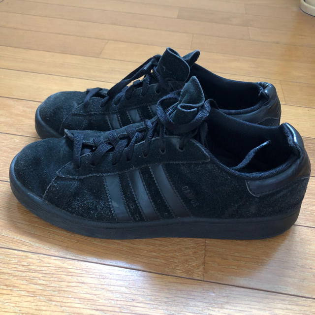 adidas - adidas campus all blackの通販 