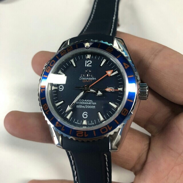 OMEGA - オメガ シーマスター  GMT グッドプラネット 新品 メンズ 限定品の通販 by mcfaell's shop｜オメガならラクマ