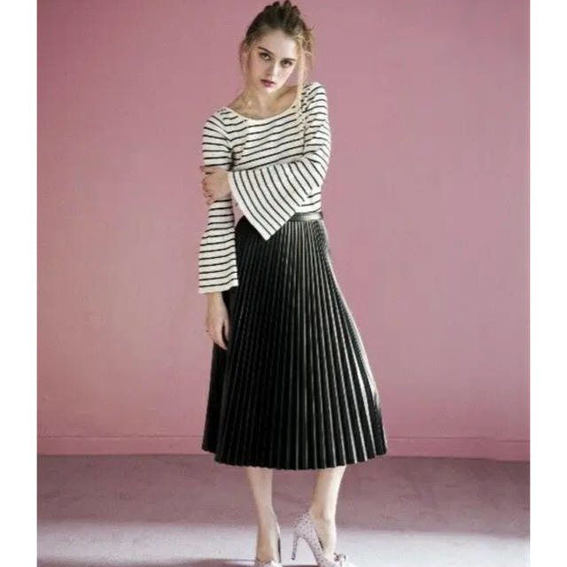 eimy istoire(エイミーイストワール)のeimyistoire レザースカート 新品S レディースのスカート(ロングスカート)の商品写真
