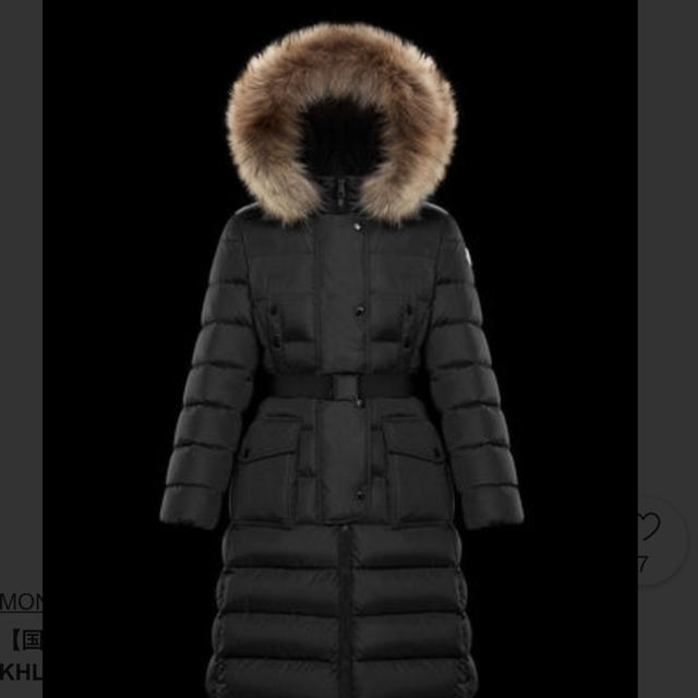 MONCLER - 20AW今期モデル モンクレール クロエ KHLOE 黒 2