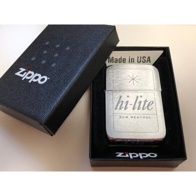 Zippo/ライター/hi-lite/2004年/ハイライト/非売品//箱付