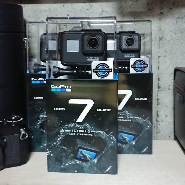 新品未開封GoPro HERO7 Black x 3台セット