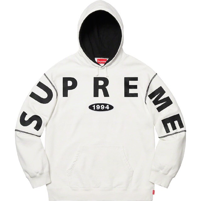 Supreme Spread Logo Hooded Sweatshirt

S