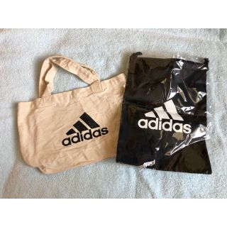 アディダス(adidas)のadidasミニバッグと巾着(ハンドバッグ)