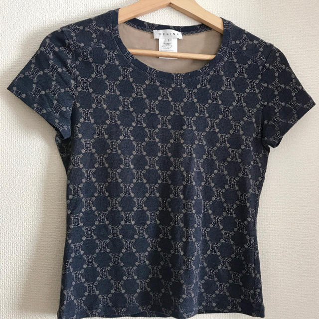 celine(セリーヌ)のセリーヌ カットソー / Tシャツ 総柄 レディースのトップス(Tシャツ(半袖/袖なし))の商品写真