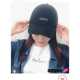 エヌエムビーフォーティーエイト(NMB48)のAmiuu wink キャップ(キャップ)