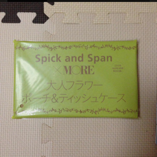 Spick & Span(スピックアンドスパン)のMORE8月号☆付録 レディースのファッション小物(ポーチ)の商品写真