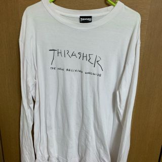 スラッシャー(THRASHER)のTHRASER手書きロゴ ロンTee(Tシャツ/カットソー(七分/長袖))