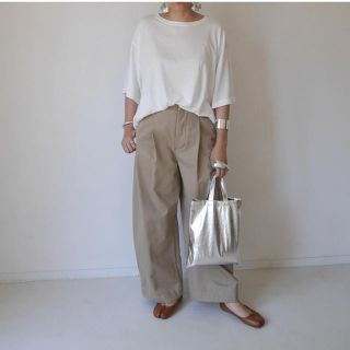 ドゥーズィエムクラス(DEUXIEME CLASSE)のargue  METALLIC  BAG シルバー(ショルダーバッグ)