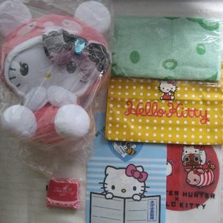ハローキティ - Hello Kitty ハローキティ コラボ 商品セット ぬいぐるみ他の通販｜ラクマ