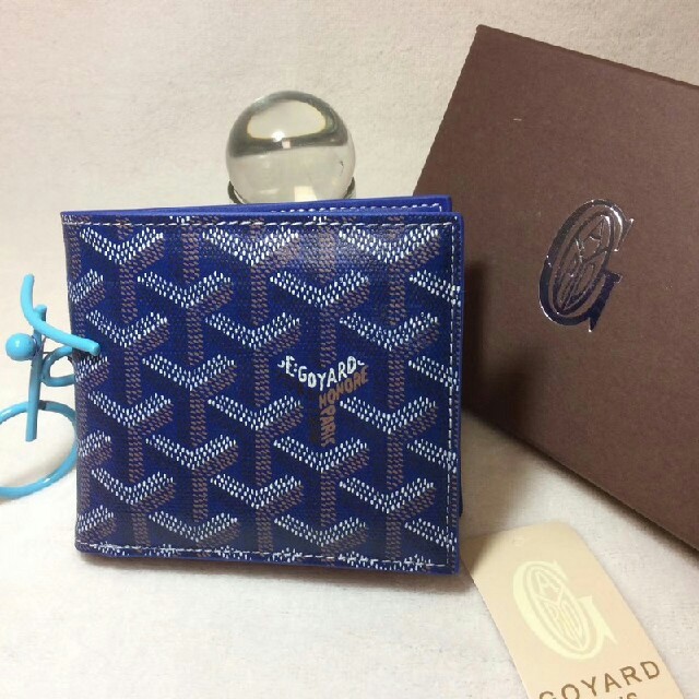 ラグタグ返品スーパーコピー,GOYARD-GOYARDゴヤール「サンフロランタン」2つ折り財布　ブルーの通販byとみなが'sshop｜ゴヤールならラクマ