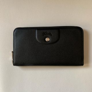 ロンシャン(LONGCHAMP)のLONGCHAMP ロンシャン ◆レザー長財布(財布)