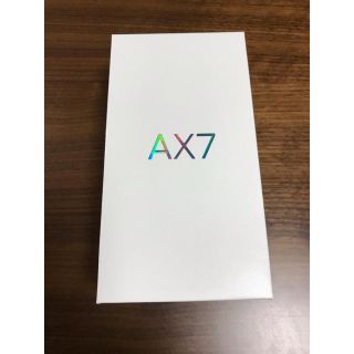 アンドロイド(ANDROID)の5%オフクーポン対象 OPPO AX7 ゴールド SIMフリー(スマートフォン本体)