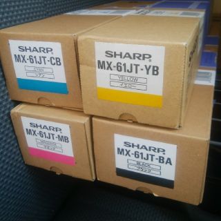 シャープ(SHARP)の多分最安！SHARP　コピー機純正トナー　MX61JT(OA機器)