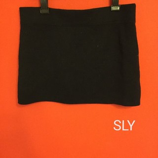 スライ(SLY)のSLY シンプル ミニスカート(ミニスカート)