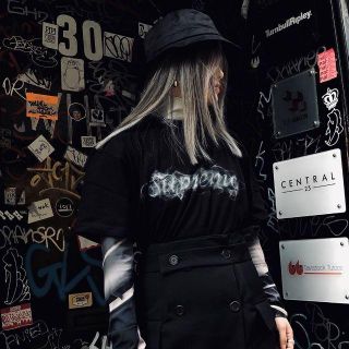 シュプリーム(Supreme)のM ☆ supreme smoke tee black 2019 fw(Tシャツ/カットソー(半袖/袖なし))