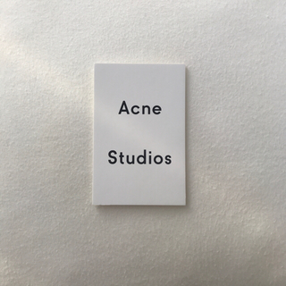 アクネ(ACNE)のacne studios ショップカード(ショップ袋)