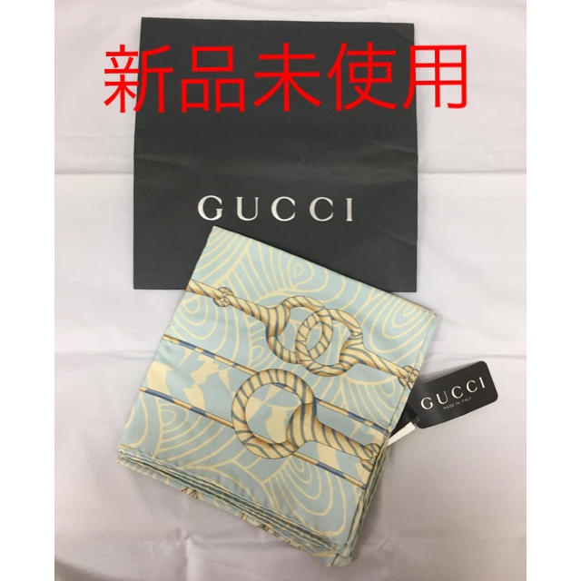 Gucci(グッチ)の♡GUCCI グッチ スカーフ♡新品未使用 レディースのファッション小物(バンダナ/スカーフ)の商品写真